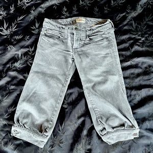 Frankie B. Gray Ankle Jeans